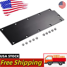 Black 551646 LS Gen 4 Valley Pan Cover For Plate Aluminum L99 LS2 LS3 New US