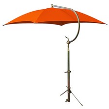 Orange Deluxe Umbrella W/ Brackets-fits Many Cockshutt Tractor Models