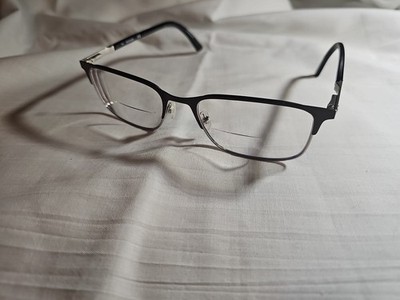NEW CALVIN KLEIN CK 19312 GUNMETAL HAVANA AUTHENTIC FRAMED BIFOCALS