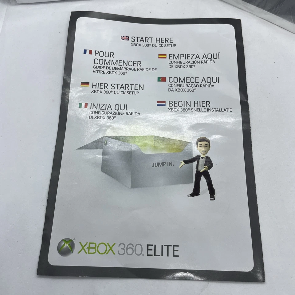 Xbox 360 Instruction Manuals And Leaflet Bundle Microsoft XBOX 360 - Image 3 of 4