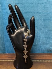 Rare UT LOGO LINK BRACELET Gold University Of Tennessee 
