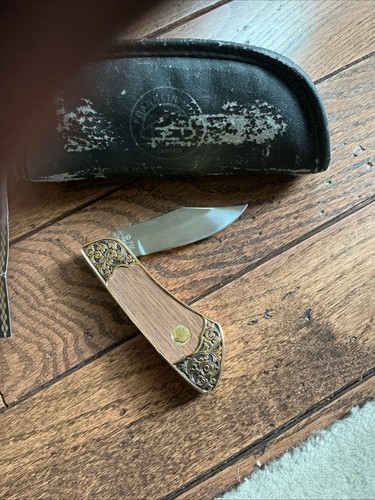 Franklin Mint Colt Single Action Army Peacemaker Folding Pocket Knife & Case - Picture 3 of 4