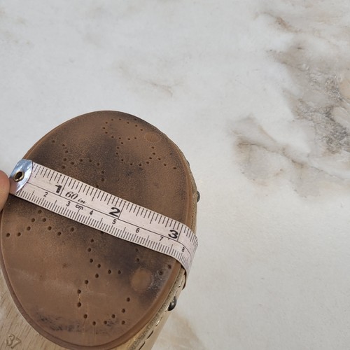 Dansko Thea Ankle Strap Clog Sandals Nude Tan Women's Size 37/7 - Picture 14 of 16