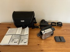 Canon DC311 Handheld DVD-RW Camcorder Silver 2 Batteries Case - FULLY WORKING