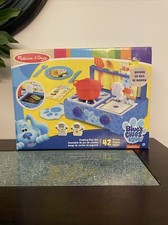 Melissa  Doug Blue's Clues  You Wooden Cooking Play Set 42 Pieces NEW