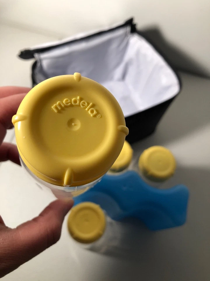 Kit portador de leche materna enfriador de viaje día #57016 biberón congelador paquete alimentación Foto 4 de 4