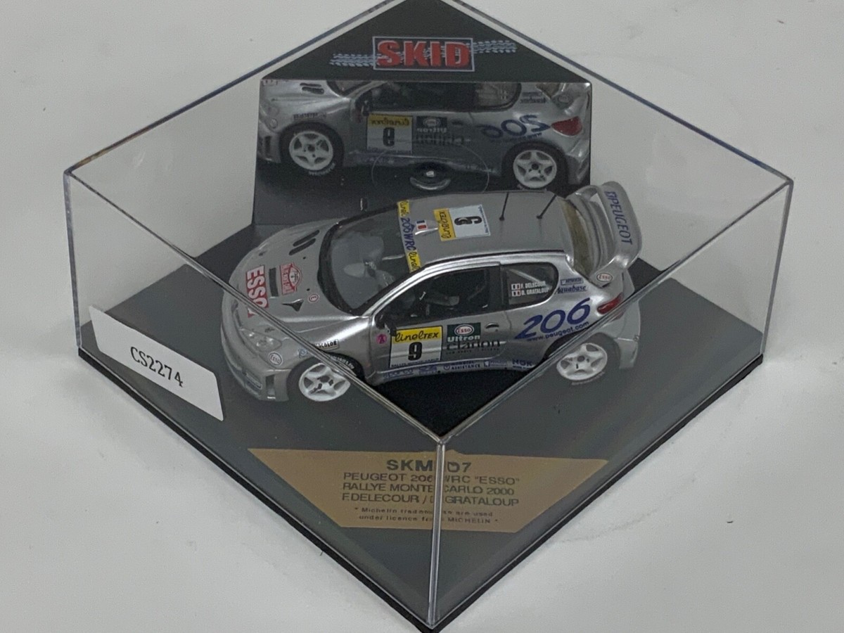 PEUGEOT 206 WRC 2000 Monte Carlo 1/64 模型 PEUGEOT 206 WRC 2000 Monte Carlo 1/64 模型 - メルカリ
