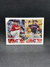 2023 Topps Update Baseball Card #US45 - Tim Herrin & Michael Kelly Rookie Combos