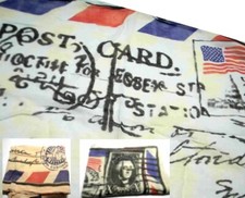 Kefia Schal USA Vintage Postkarte Geschenkidee Schals Postcards Made Italy