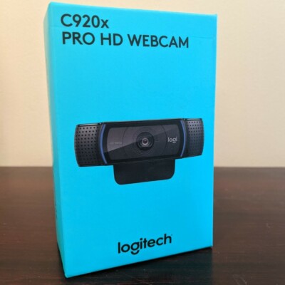 Logitech C920x Pro HD Webcam - Black NEW