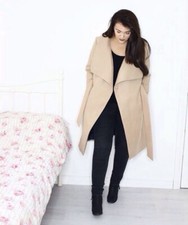 Size 12 Camel Dorothy Perkins Coat