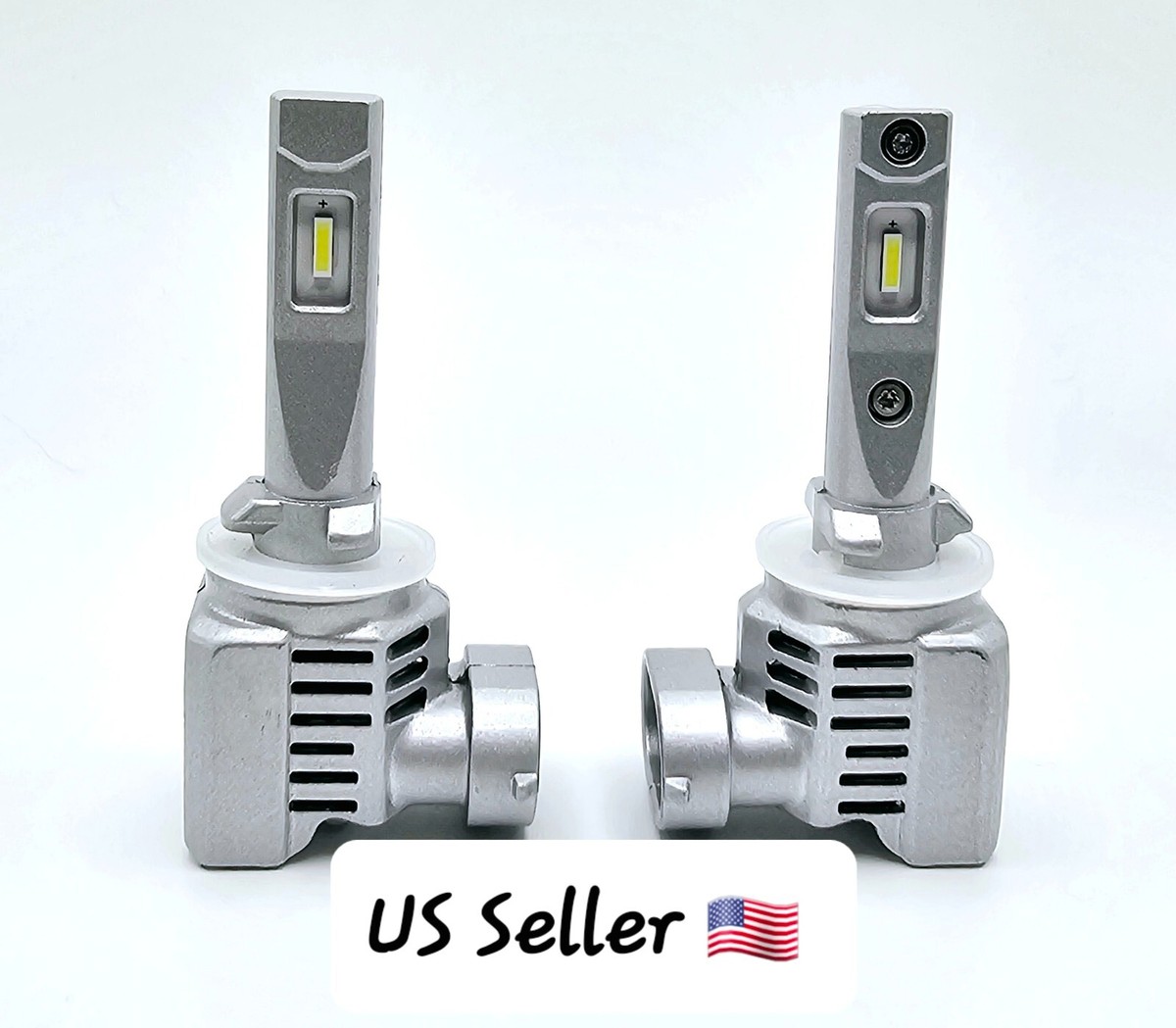2 Blazing LED headlight bulbs for Honda 2021-2025 Pioneer 520 SXS