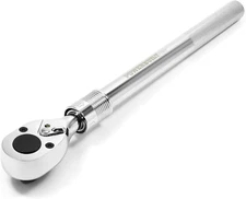 Extendable Ratchet, 3/4 Inch Drive, Quick Release, Tool Extends 19 Inch to 30 In