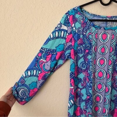 Robe Lilly Pulitzer Sea Jewels Linden Taille M - Neuf Avec étiquettes (NWT), Coupe Régulière