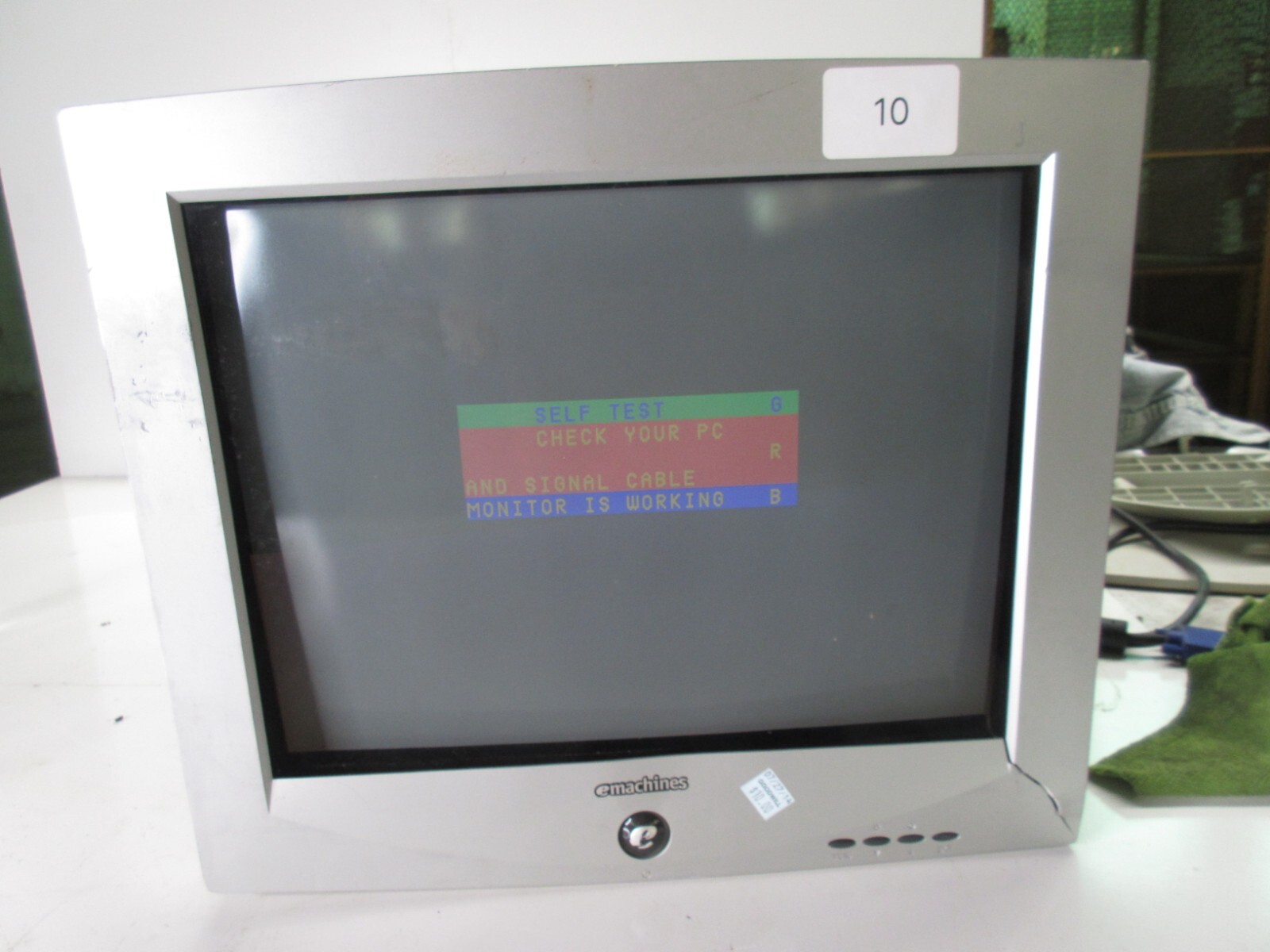 eMachines eView 17f3 17" Retro CRT Gaming Monitor 764296107767 eBay