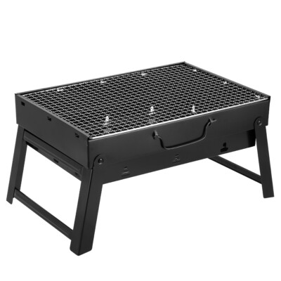 Uten BBQ Barbecue Charcoal Grill Foldable Portable Stove Cooker Camping Garden
