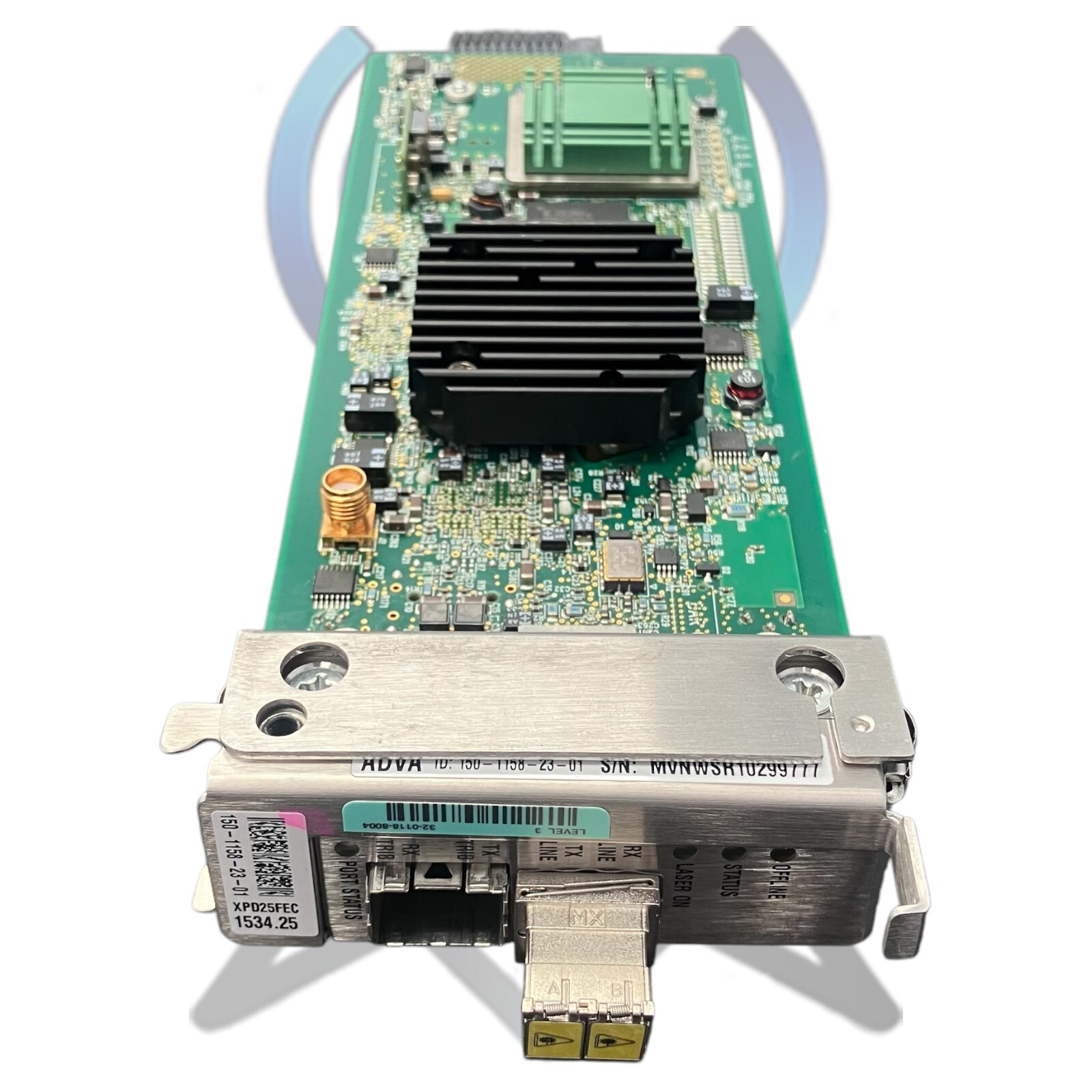 Adva, 150-1158-23-01, XPDR MTHBD, 2.5G, CH54, W/FEC, 1534.25nm ...
