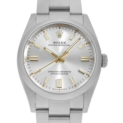 ROLEX Oyster Perpetual 36 126000 Silver Random Number second hand mens