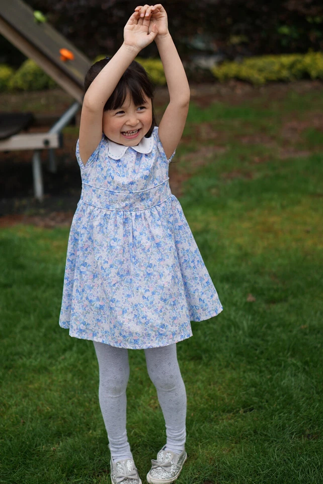 Paper Sewing Pattern Ruffle and Charlotte dress for Baby Girl 6 months-7 years - Image 3 of 4