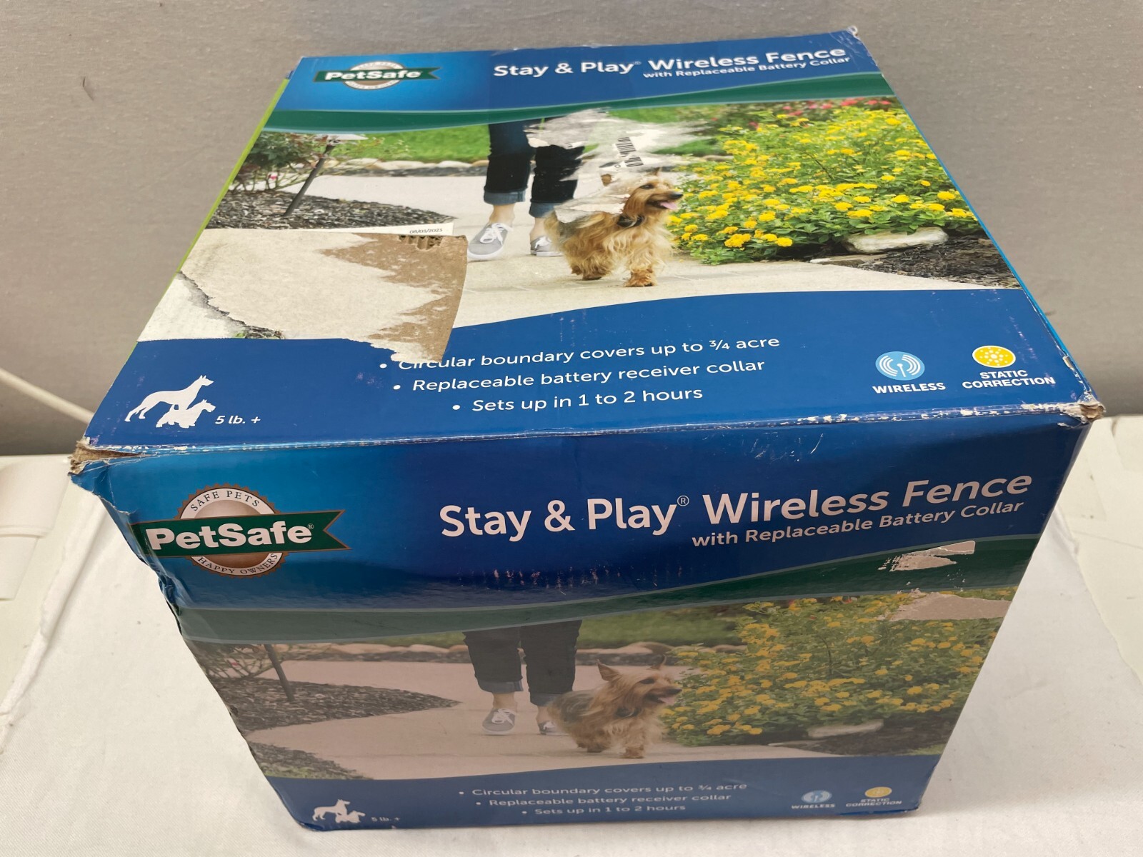PetSafe Stay & Play Wireless Pet Fence & Replaceable Battery Collar eBay