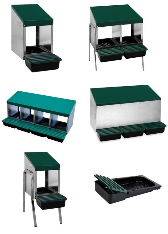 Hühnernest Legenest Metall Abrollnest Brutnest Legebox 1 bis 8 Nesten Eiernest