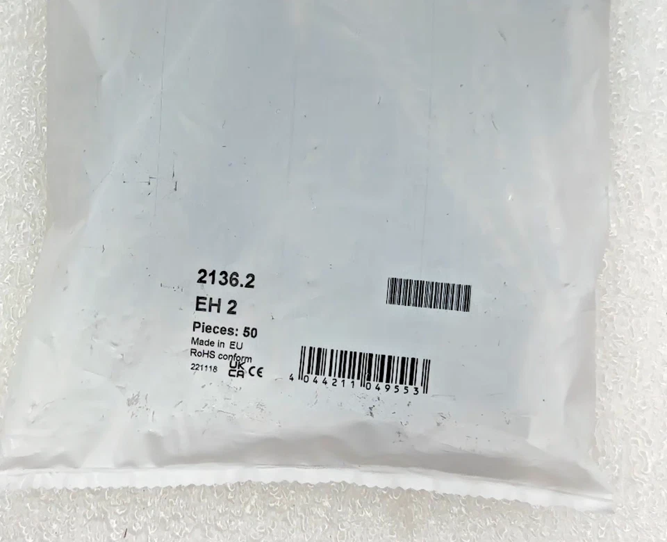 *New in bag of 50* Conta Clip 2136.2 EH 2 Panel Mount Assembly Terminal End - Image 2 of 2