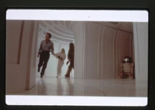 Star Wars Lando Calrissian Princess Leia Chewbacca Original 35mm Transparency 