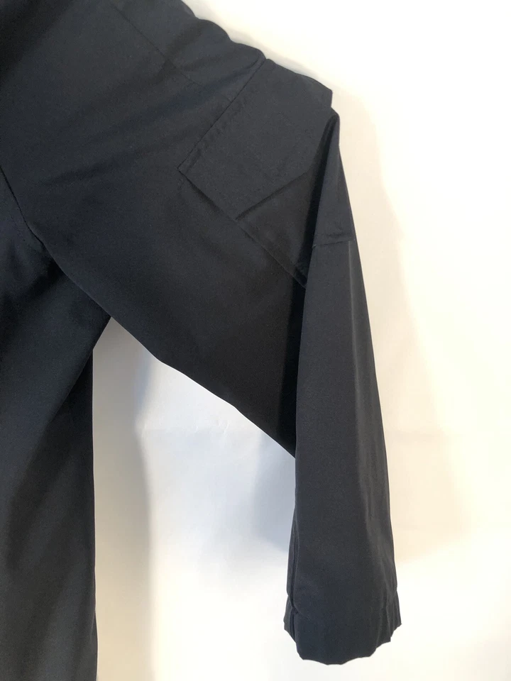 Womens Medium Cyclone Long Sleeve Jacket Coat Black - Image 4 of 4