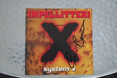 Impellitteri - System X CD Album signed / autograph / signiert