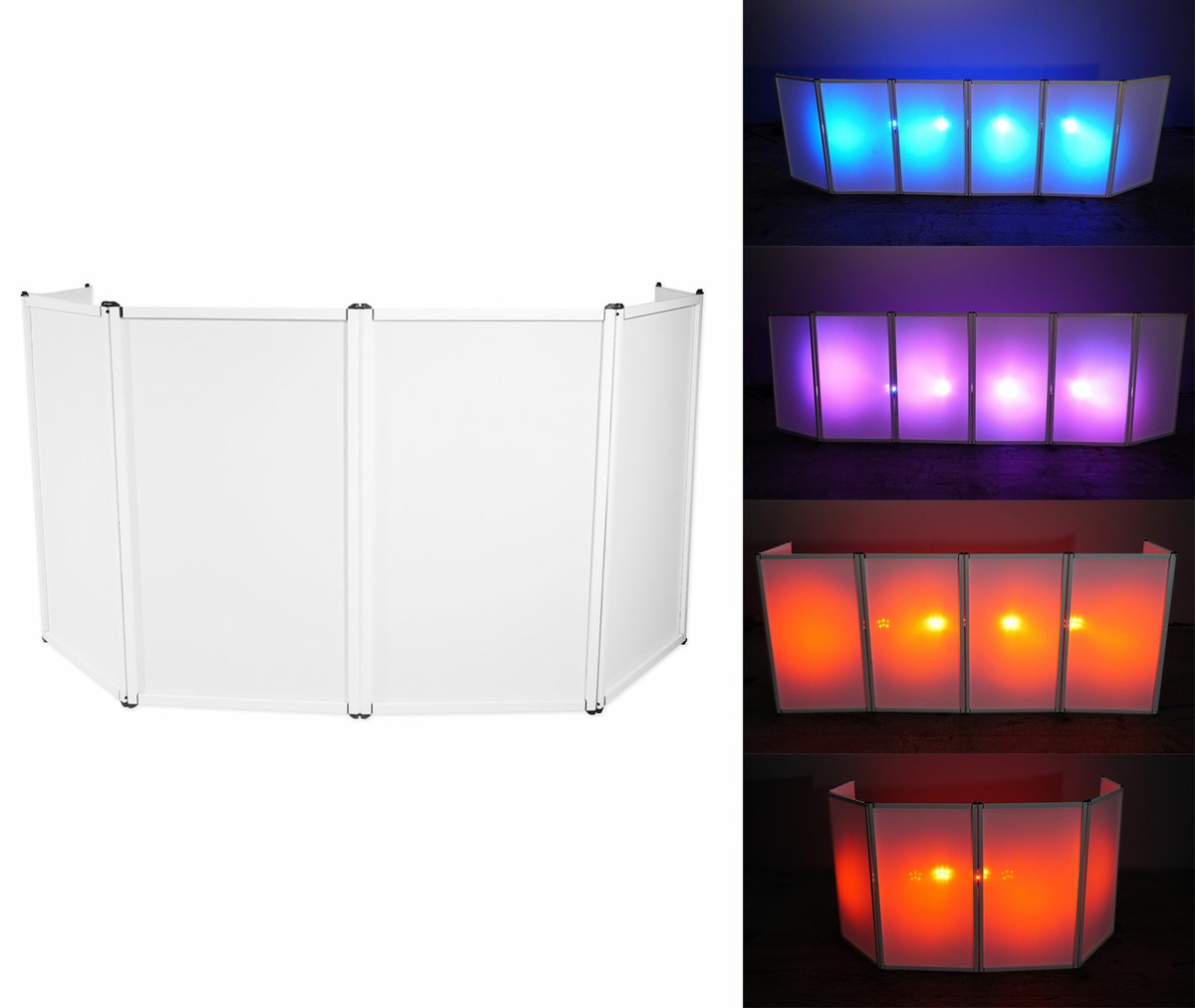 Rockville RFAAW DJ Event Facade 6 Panel Light Metal Frame for sale