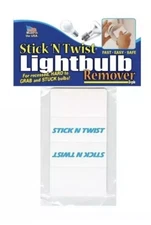 Stick N Twist Easy Twist Off STUCK Light Bulb  10 Pk Ranked #1 Choice Sealed New