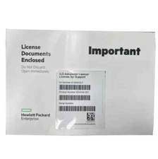 HPE Integrated Lights Out Advanced License + 3 Years 24 x 7 Support for 1 serve