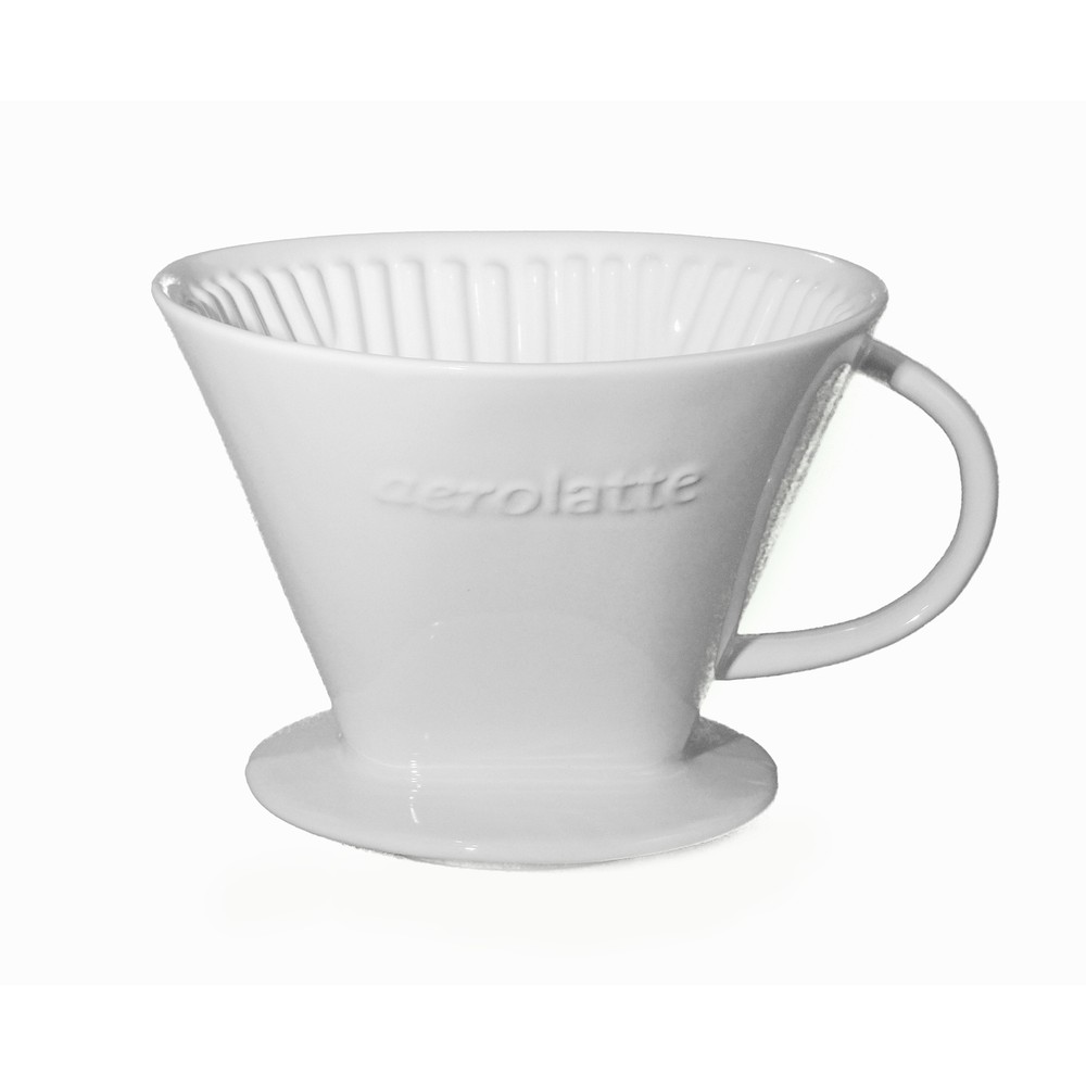 Aerolatte Size 4 Ceramic Coffee Filter - Premium Porcelain Design Aerolatte Size 4 Ceramic Coffee Filter - Premium Porcelain Design