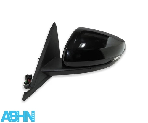 Audi A1 GBA (2018-2024) Left Side Power Folding Wing Mirror Met Black 8-Wires