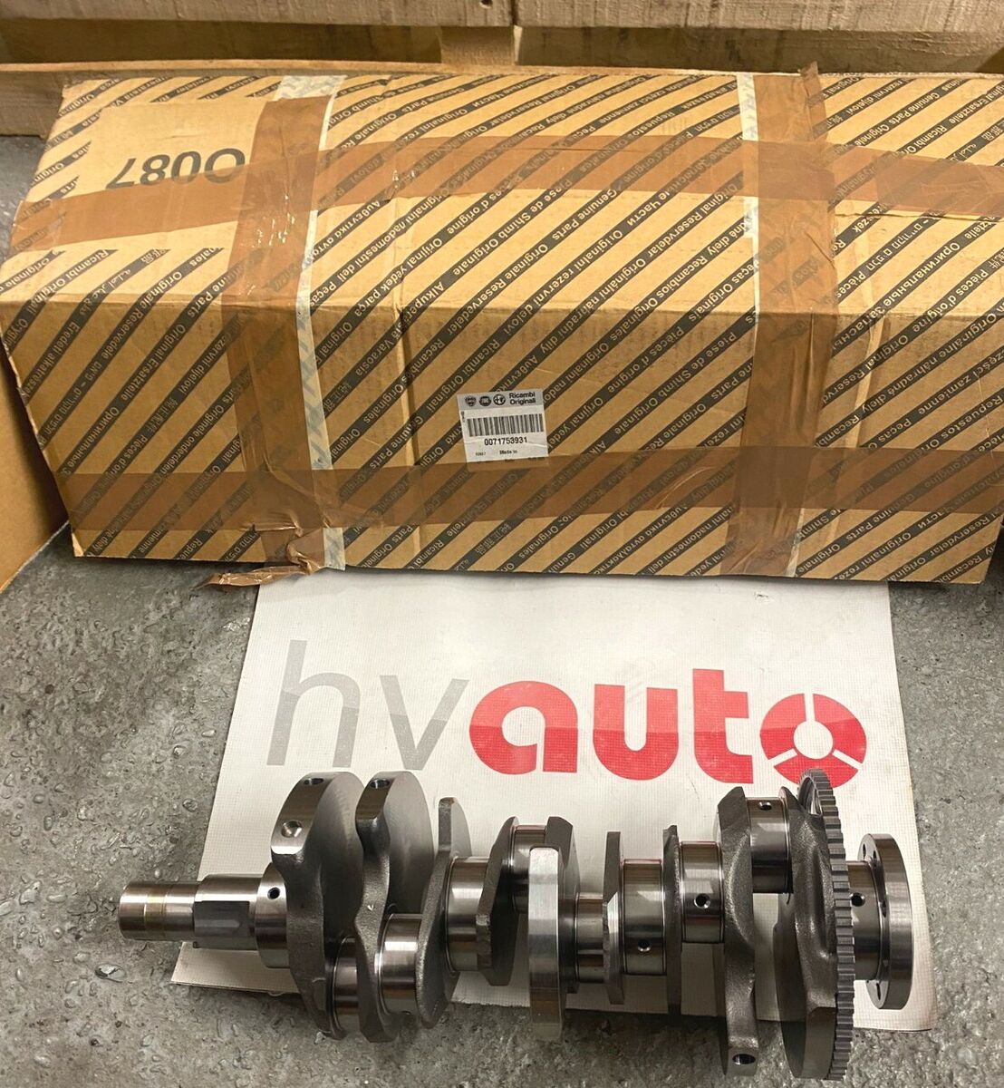 Alfa Romeo Brera Spider 159 3.2 V6 JTS Crankshaft OEM NEW Alfa Romeo Brera Spider 159 3.2 V6 JTS Crankshaft OEM NEW