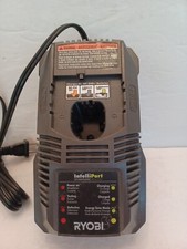 Ryobi P118 18 Volt Ni-Cd Lithium Ion Battery Charger IntelliPort USED SEE PHOTOS