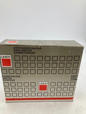 Lindy Datenumschalter Data Switch Elektronischer Umschalter computer