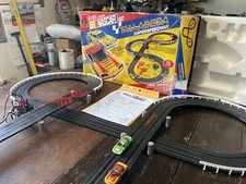 slot car life like ho used Taladega Super-speedway Set  