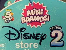 ZURU 5 SURPRISE - Disney Store Edition Mini Brands SERIES 2 NEW WOODY CHEWY GOLD