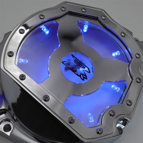 Cubierta de embrague LED transparente azul para 01-05 GSXR600/ 00-05 GSXR750/01-08 GSXR1000 - Imagen 6 de 8