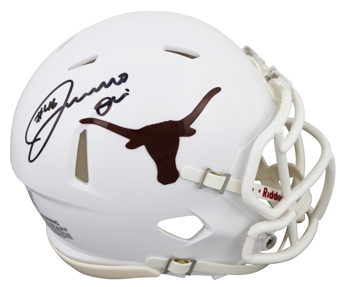 Image Joseph Ossai image beautiful image beautiful - Texas Joseph Ossai Authentic Signed Speed Mini Helmet Autographed ...