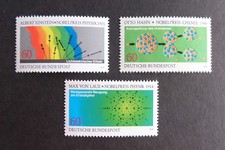 West Germany 1979 Birth Centenaries Nobel Prize SG1900/2 unmounted mint MNH UM