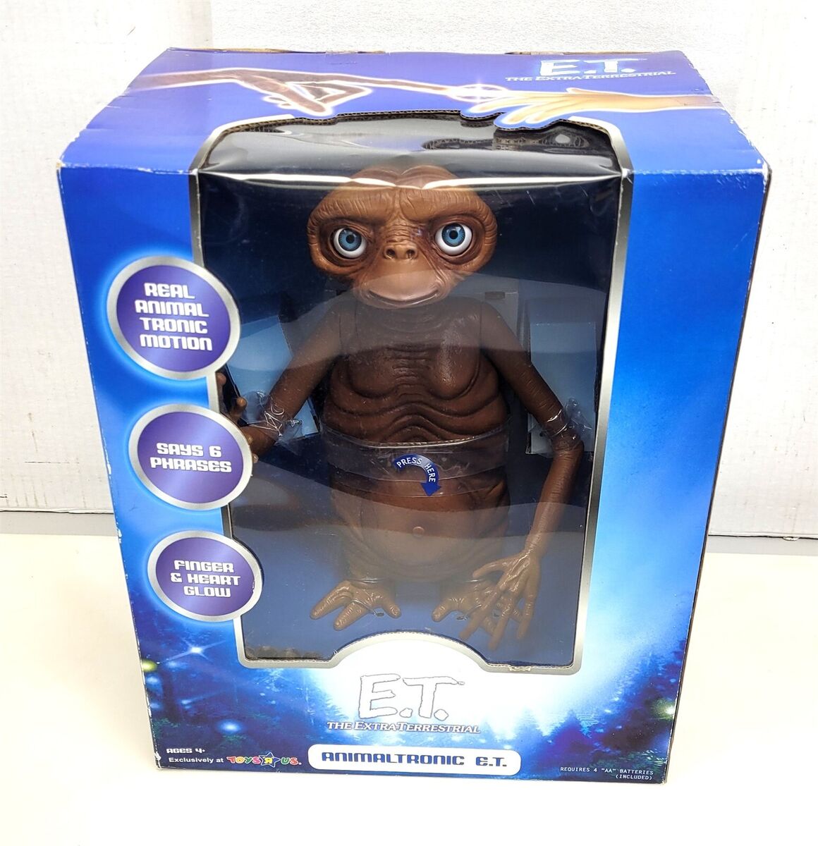 Toys R Us E.T. Extra Terrestrial Animaltronic 20th Toys R Us E.T. Extra Terrestrial Animaltronic 20th