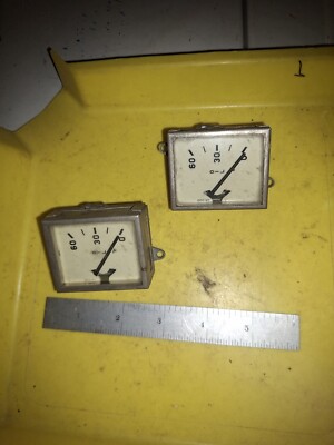 austin a40 oil pressure gauge white