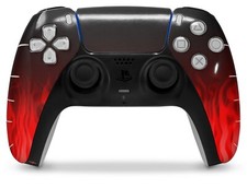 Skin Sony PS5 Controller Fire Red