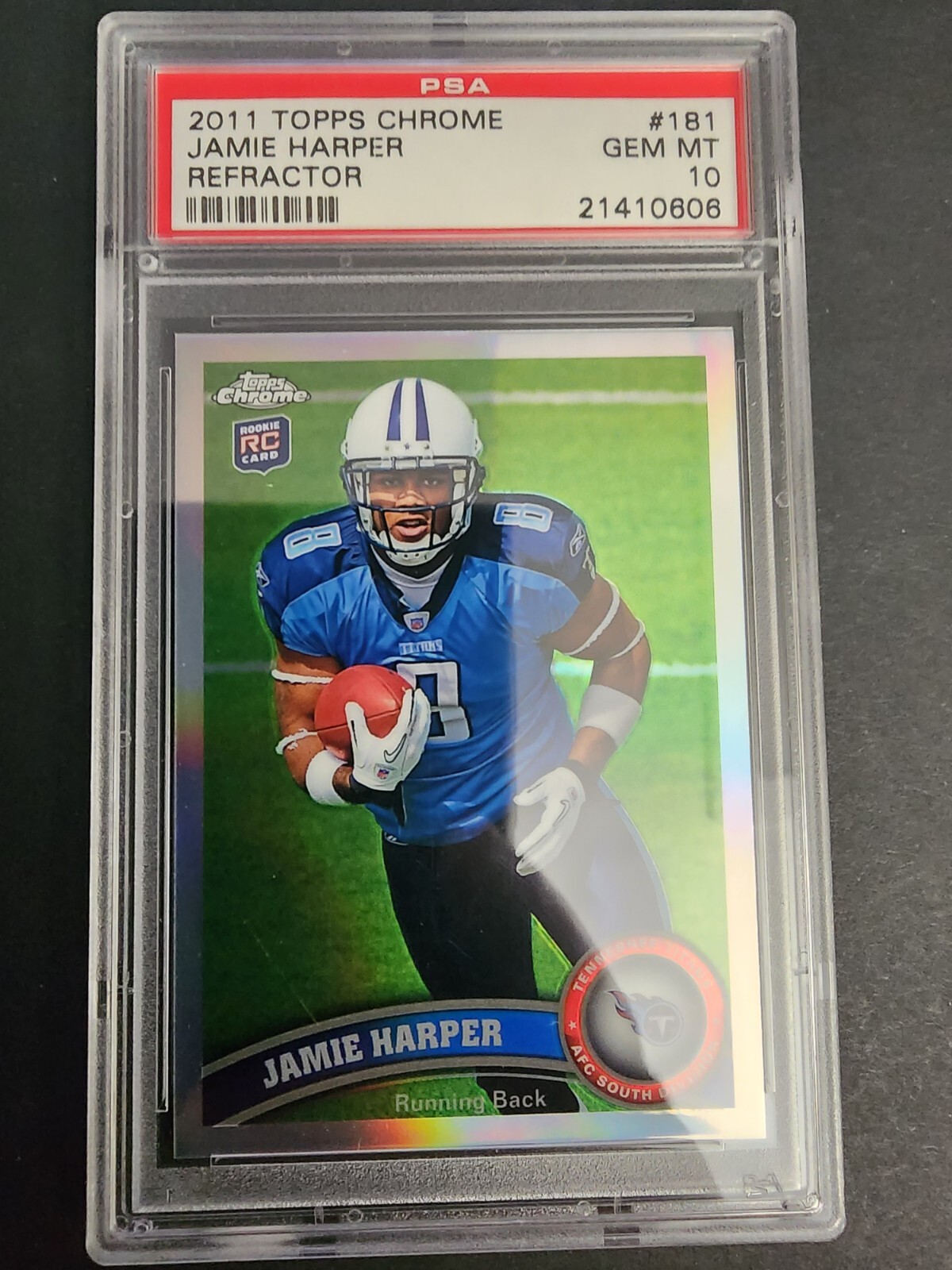 Jamie Harper Topps Chrome #181 Refractor