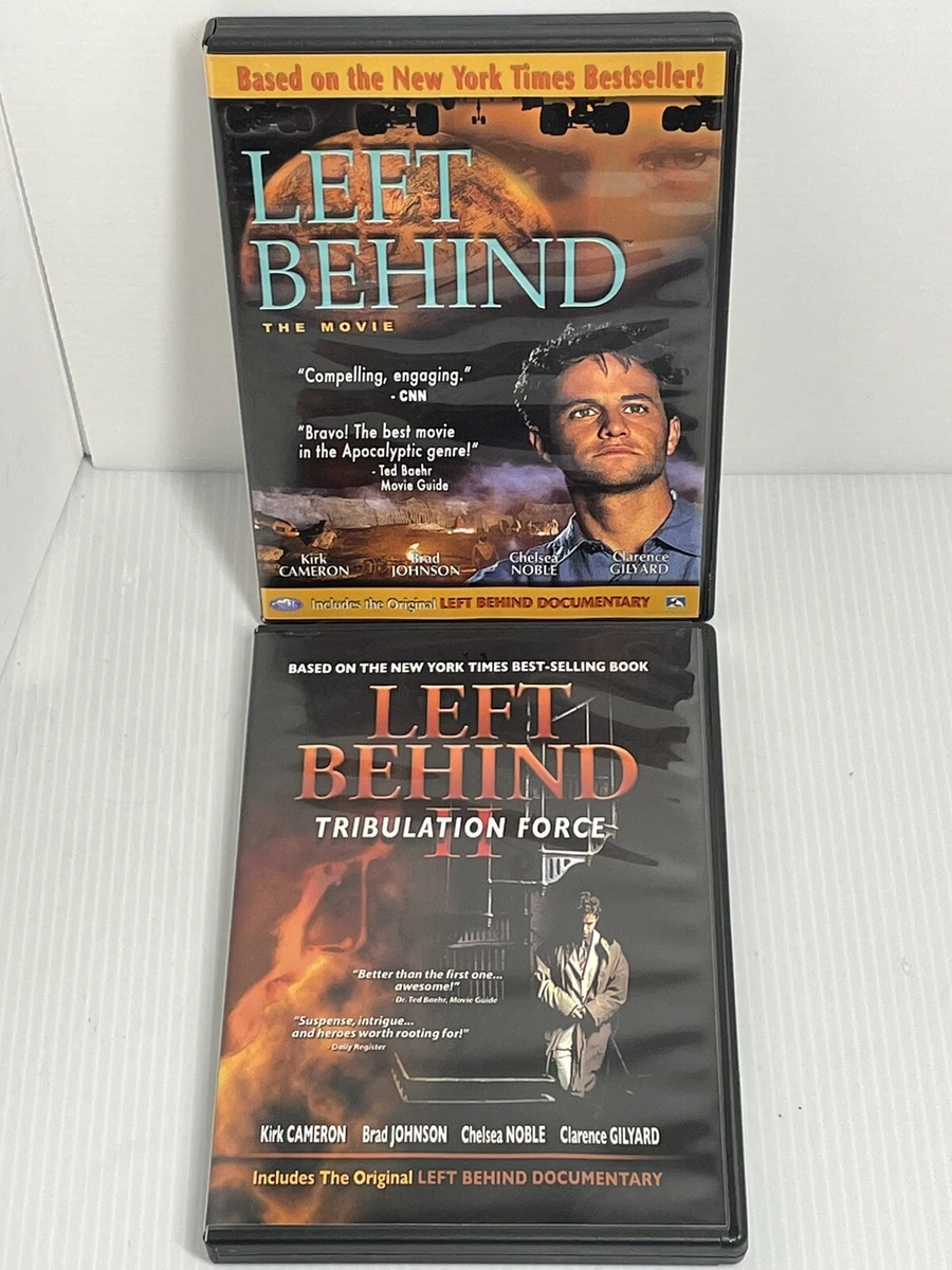 Left Behind the Movie Tribulation Force 1 and 2 DVD Kirk Cameron Lot Of 2 |  eBay
