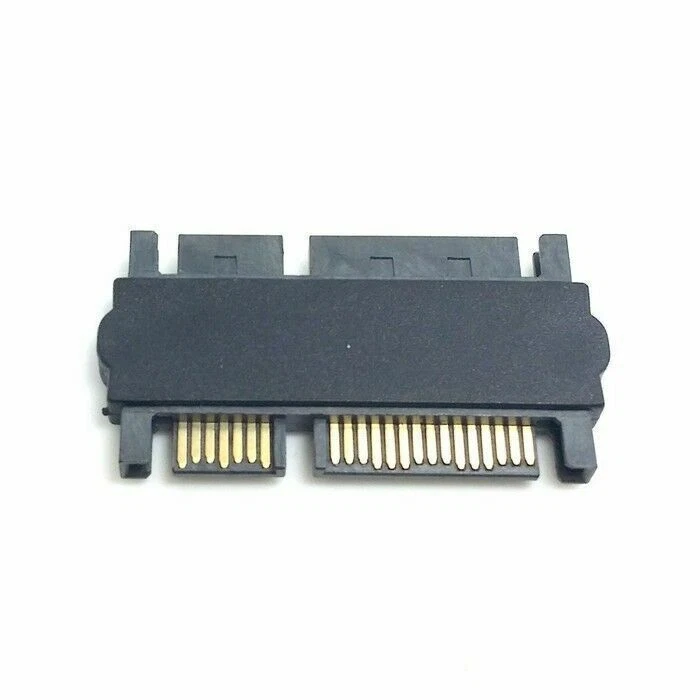 3.5" & 2.5inch SATA 22Pin Male to SATA 22P 7+15 Male Extension Convertor Adapter - Image 2 of 4