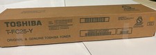 Toshiba TFC25Y Genuine Yellow Toner Cartridge - Y E-Studio 2040C 2540C 3040C