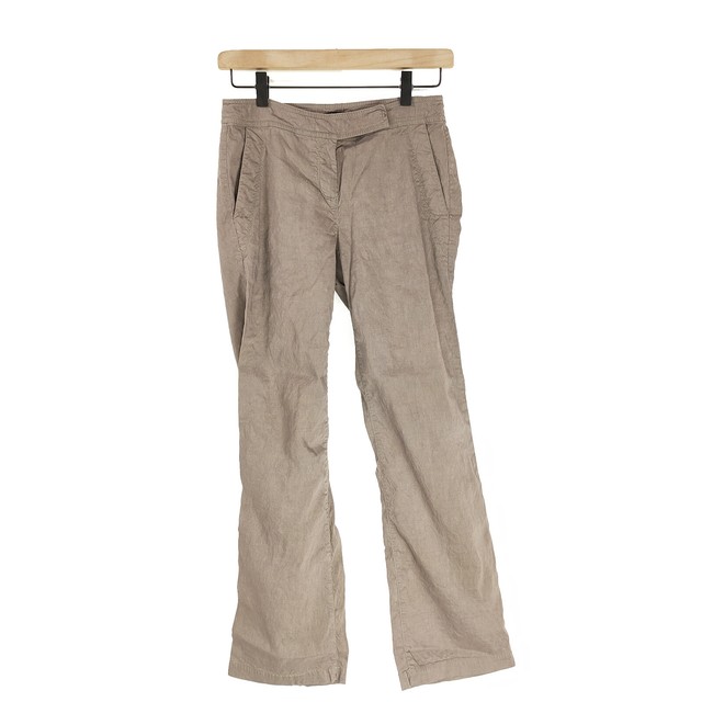 Eileen Fisher Linen / Viscose Gray Straight Leg Pants Size 2. I25 | eBay